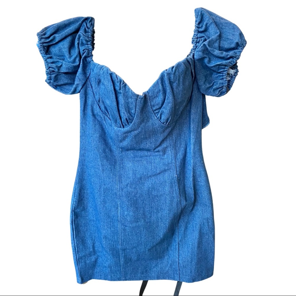 Denin Dress - Pretty Little Thing